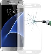 Voor Galaxy S7 Edge / G935 0,26 mm 9H Oppervlaktehardheid 3D Explosiebestendig Ingekleurd Zeefdruk Gehard glas Volledig scherm (transparant)