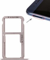 SIM-kaartvak + SIM-kaartvak / Micro SD-kaart voor Huawei Honor 8 (goud)