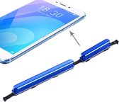 Zijtoetsen voor Meizu M6 Note (blauw)