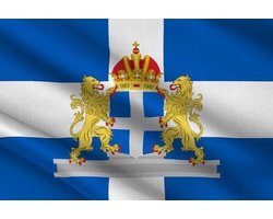 Vlaggetje Zwolle met wapen 20x30cm