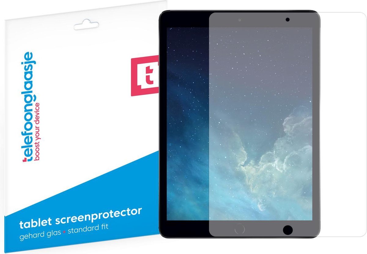 iPad Air 2 screenprotector gehard glas Case Friendly