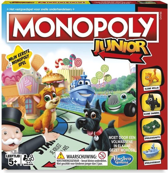 Thumbnail van een extra afbeelding van het spel Monopoly Junior