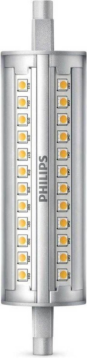 eindpunt Ideaal stoomboot Philips 14 W (120W) R7s White Dimmable Linear (Dimmable) energy-saving lamp  | bol.com