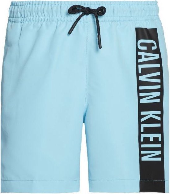 Calvin Klein jongens zwembroek - lichtblauw/logo |