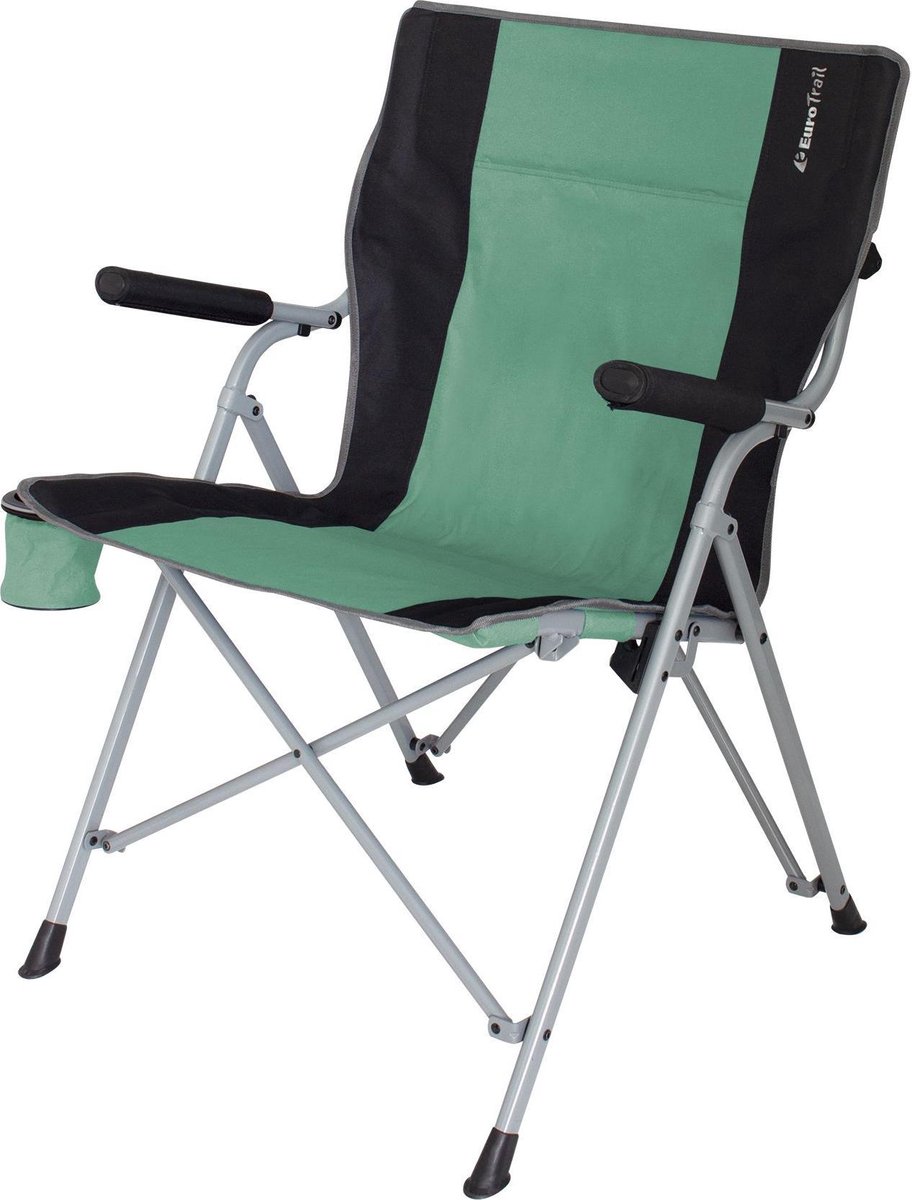 Eurotrail Campingstoel Arras - Sea Green/Zwart