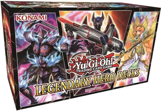 Yu-Gi-Oh! - Legendary Hero Decks Collectors box