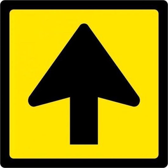 Autocollant D avertissement Fl che 200 X 200 Mm Antid rapant autocollant-d-avertissement-fl-che-200-x-200-mm-antid-rapant