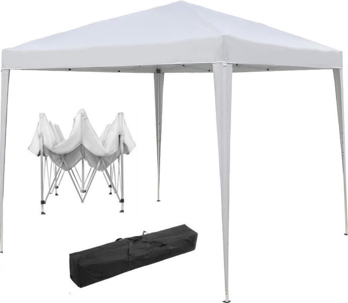 rekruut Kleuterschool naald Partytent opvouwbaar draagbaar - easy up paviljoen party tent - tentdoek  210 grams - 3... | bol.com