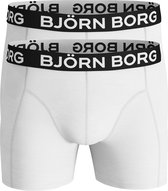 Björn Borg boxershorts Core - 2-pack - wit -  Maat: S