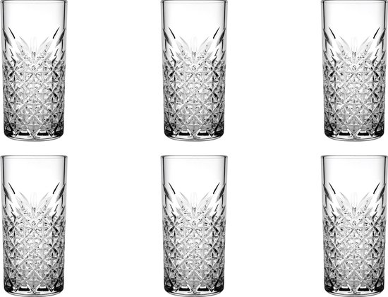 Pasabahce Timeless Longdrink - 45 cl - 6 stuks - Transparant