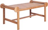 Salontafel -Massief hout-  koffietafel (Incl LW 3D Klok) coffee table woonkamertafel