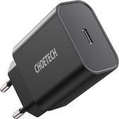 Choetech USB-C stroomadapter met Quick Charge 3.0 en PD 3.0 - 18W - Incl. kabel