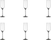 Royal Leerdam Carré Champagneglas 22 cl - 6 stuks
