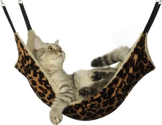 Katten Hangmat | Knaagdier Hangmat | Hangmat voor Kooi | Panter Print |  bol.com