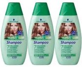 Schwarzkopf 7 kruiden shampoo - 3 x 400 ml