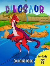 Dinosaurs Coloring Book for Kids Ages 3-5