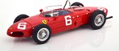 Ferrari 156 Sharknose F1 Nr# 6 GP Belgie 1961 Richie Ginther Rood 1-18 CMR Models