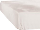 Hoeslaken case katoen Jersey De Witte Lietaer 160x200 kleur Ivory