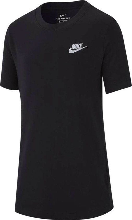 T-Shirt Garçon Nike Nsw Tee Emb Futura - Noir / (Blanc) - Taille M