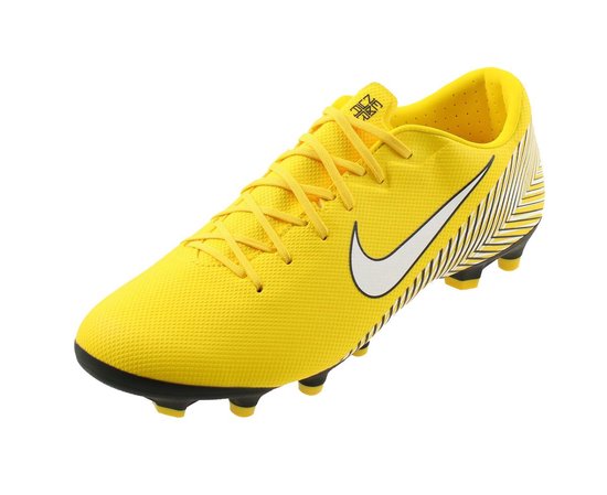 Nike Neymar Vapor 12 Academy MG chaussures de football Homme jaune / blanc  | bol