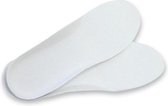 Precision Inlegzolen Padded Shaped Polymeer Wit Maat 42