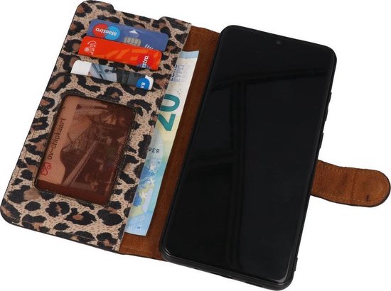 Étui Bookstyle 2 en 1 Bestcases Leopard pour Samsung Galaxy S20 Ultra