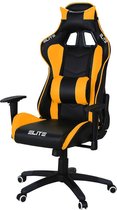 Elite Premium - E-Sports - Game stoel - Ergonomisch - Bureaustoel - Verstelbaar - Racing - Gaming Chair - Zwart / Oranje