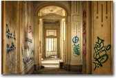 MN Collections - Schilderij - Urbex Photography. - Multicolor - 120 X 80 Cm