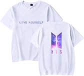 BTS Bangtan Boys Love Yourself Shirt Wit - Maat XL