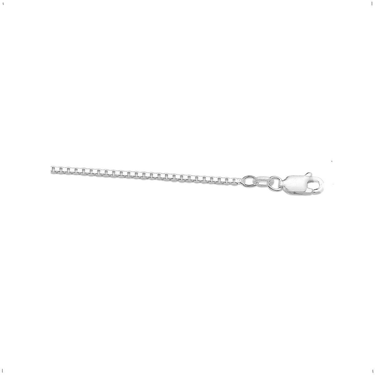 YO&NO - Ketting - Zilver - Venetiaans - 1,4mm - 70cm - Sieraden Vrouw - Heren - Gerhodineerd - Zilver 925