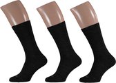 - Merino wollen sokken 3-paar - Zwart -
