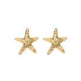Ear studs sea star - iXXXi - Oorbellen Gold