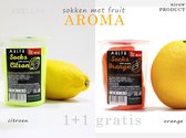 Sokken klassiek Fruit aroma, leuk geschenk Heren Geschenkset Maat 43-45