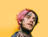 Poster - Lil Peep - 60 X 42 Cm - Geel