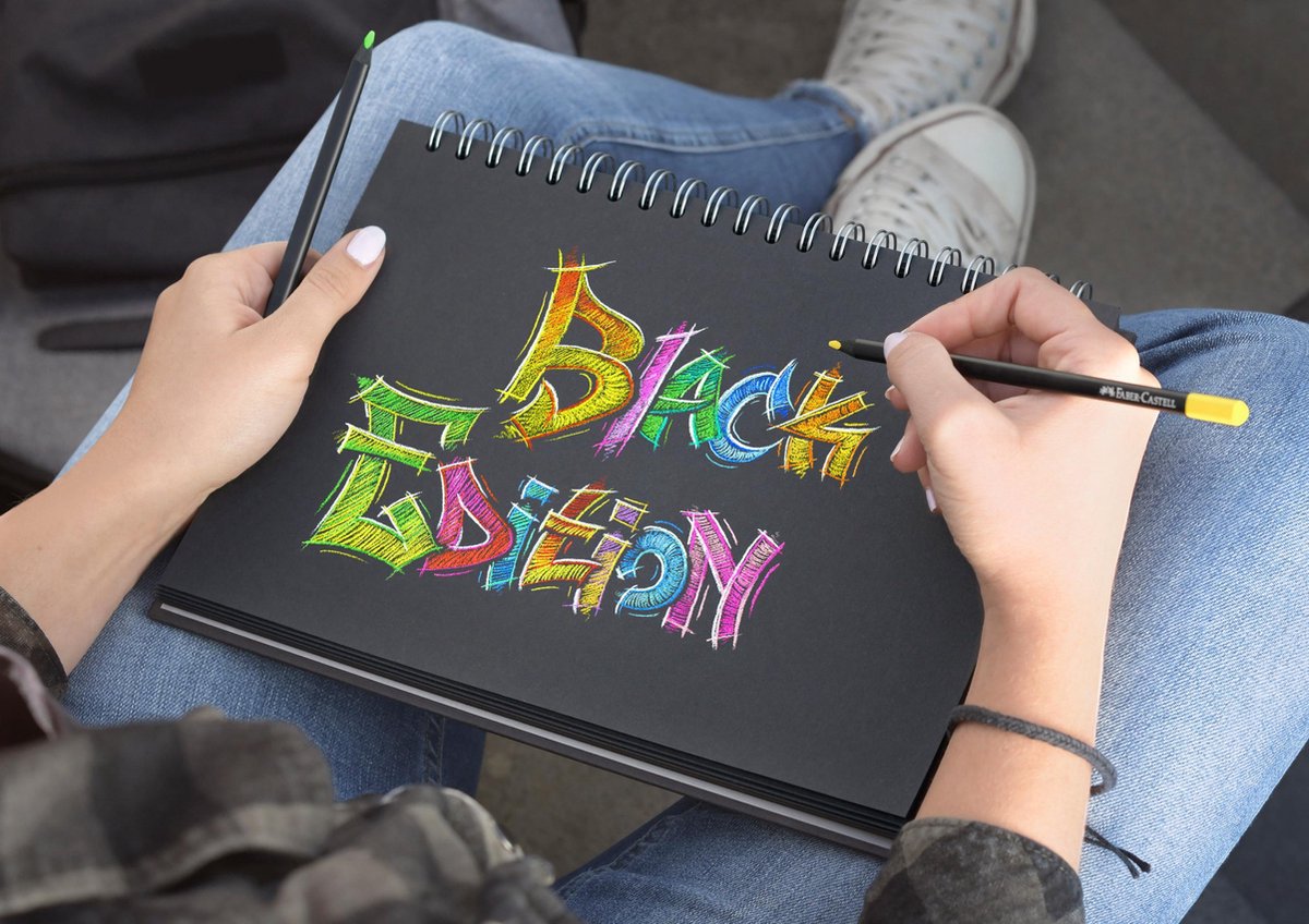 Faber-Castell Black Edition kleurpotloden - 36 stuks - FC-116436 — cadeau in Hobby - foto 8