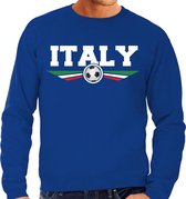 Italie / Italy landen / voetbal sweater blauw heren XL