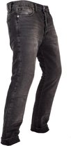JOHN DOE IRONHEAD USED BLACK XTM MOTORCYCLE JEANS-40/34 - Maat - Broek