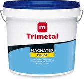 TRIMETAL Magnatex Muurverf Mat SF - standaard wit (001) - 10 liter