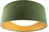 Olucia Dewy - Plafondlamp - Goud/Groen - E27