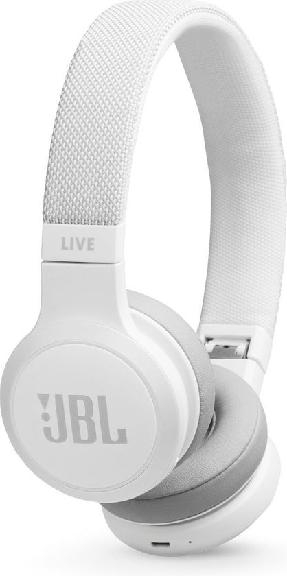 JBL Live 400BT - On-ear bluetooth koptelefoon - Wit | bol.com