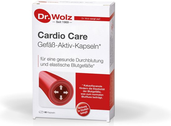 Dr. Wolz Cardio Care | Supplement voor Hartpatienten en vaatklachten