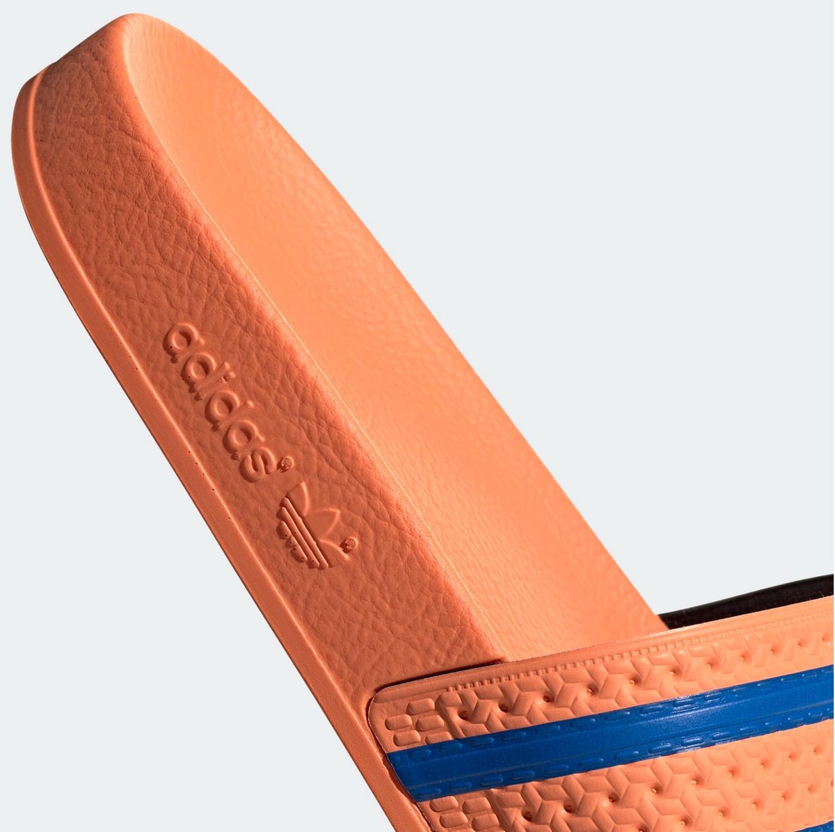 adidas Slippers - Maat 40.5 - Unisex - oranje/ blauw | bol.com