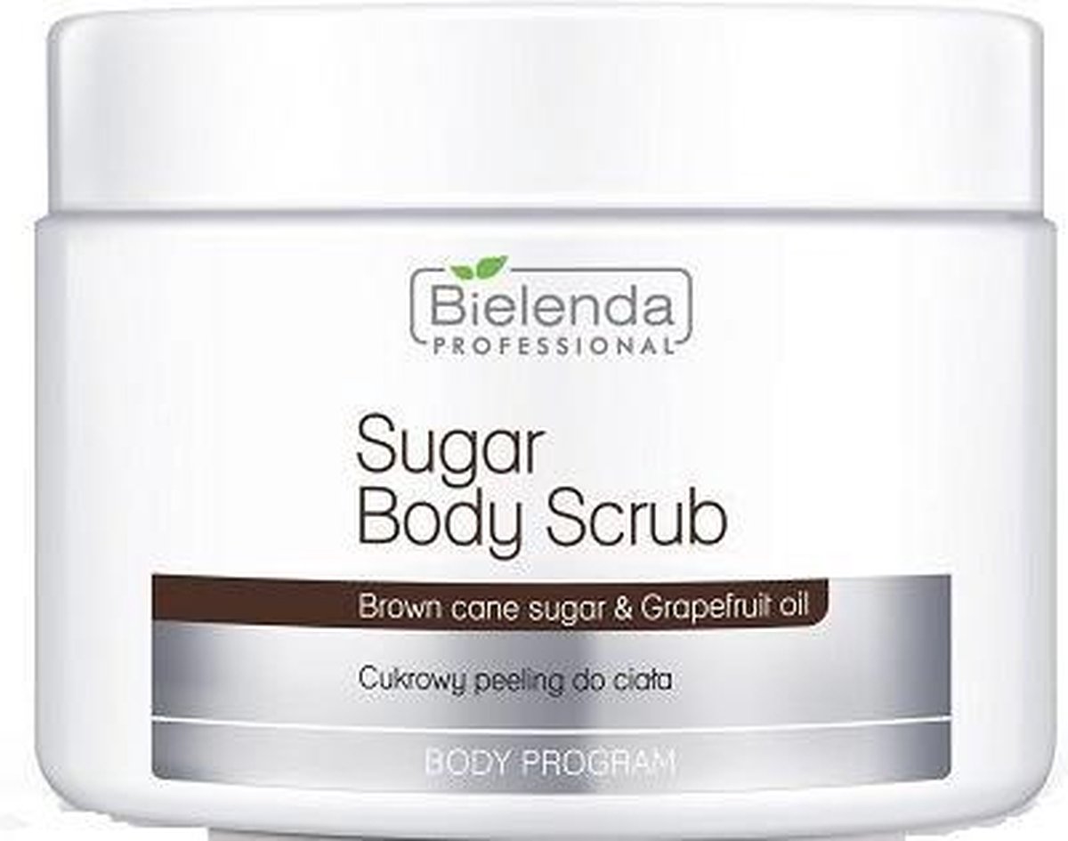Bielenda Professional - Points Program Sugar Body Scrub Sugar Points Scrub Brown Cane Sugar & Grapefruit Oil 600G