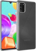 Samsung A41 Hoesje - Samsung Galaxy A41 Hoesje - Transparant Siliconen Case