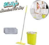 Molly's Marvelous Flat Mop, essuie le sol - système de nettoyage, ensembles d'essuie-glace, ensemble de vadrouille