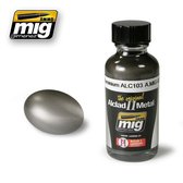 AMMO MIG 8203 Dark Aluminium ALC103 - Alclad II Verf flesje