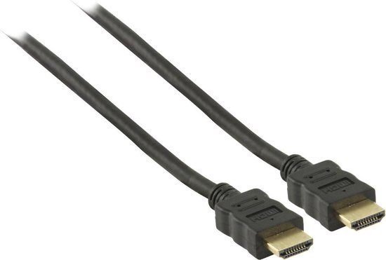 Valueline HDMI-kabel met ethernet HDMI-connector - HDMI-connector 3,00 m zwart | bol.com