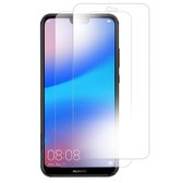 MMOBIEL 2 stuks Glazen Screenprotector voor Huawei P20 Lite 5.84 - inch 2018 - Tempered Gehard Glas - Inclusief Cleaning Set