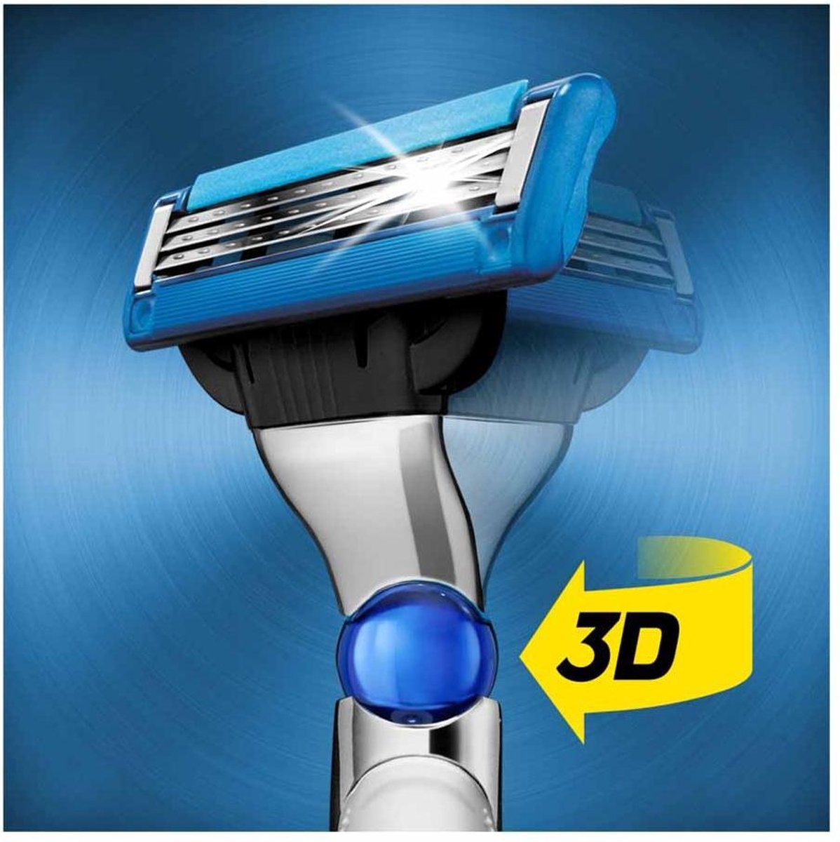 Gillette Mach3 Turbo 3D Scheersysteem Scheermesjes