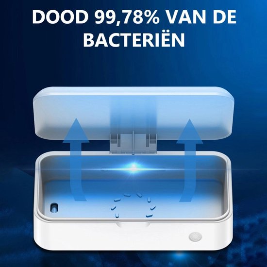 Sterilisator en Desinfectie Box - UV lamp - UV sterilisator - UV reiniger -  UV... | bol.com